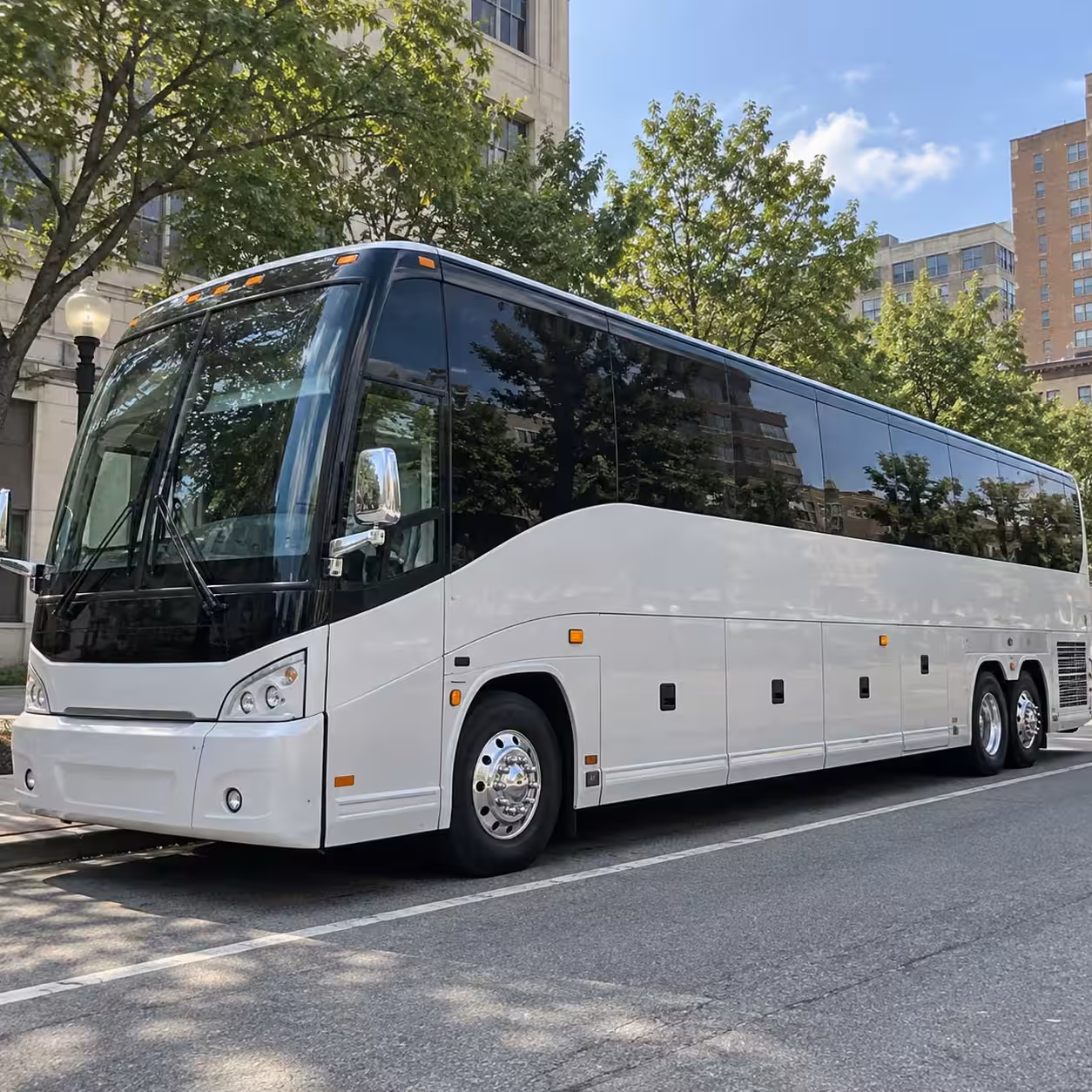 long distance corporate charter bus rentals from lowell
