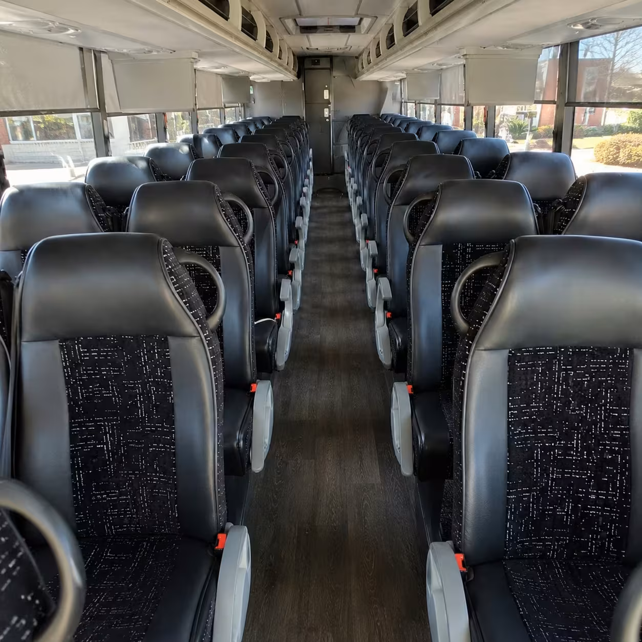 lowell charter bus rental inside