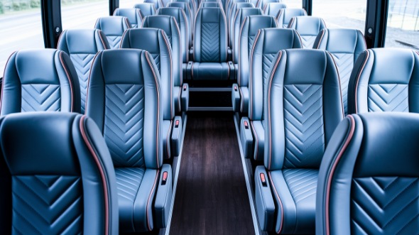 30 passenger minibus interior