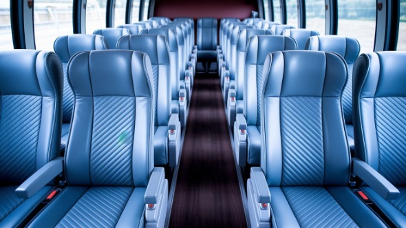 50 passenger charter bus interior
