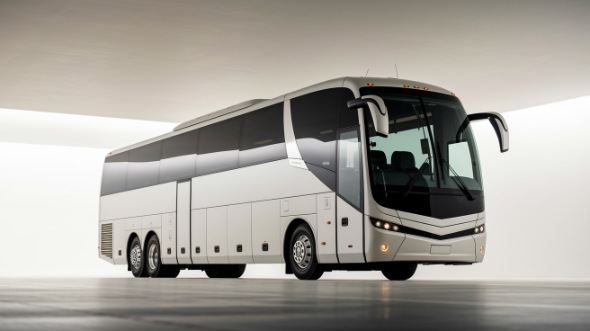 56 passenger charter bus