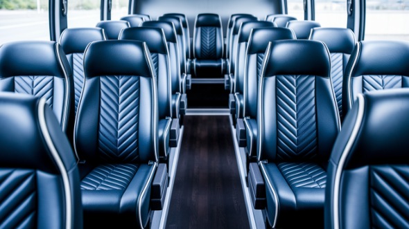 lowell 20 passenger minibus inside