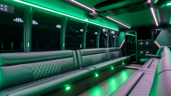 sprinter limo rental interior